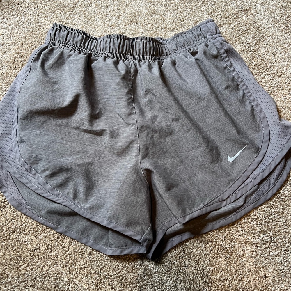 Nike Women's Charcoal Athletic Shorts